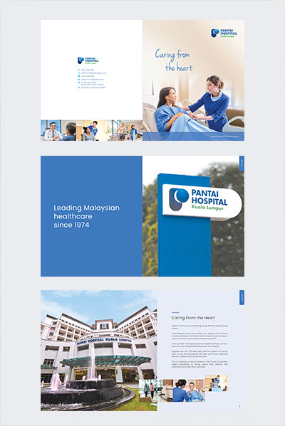 Company profile design for Pantai Hospital KL